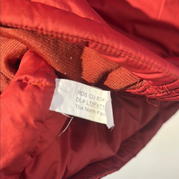 The North Face Orange Down Parka - Picture 5 of 7